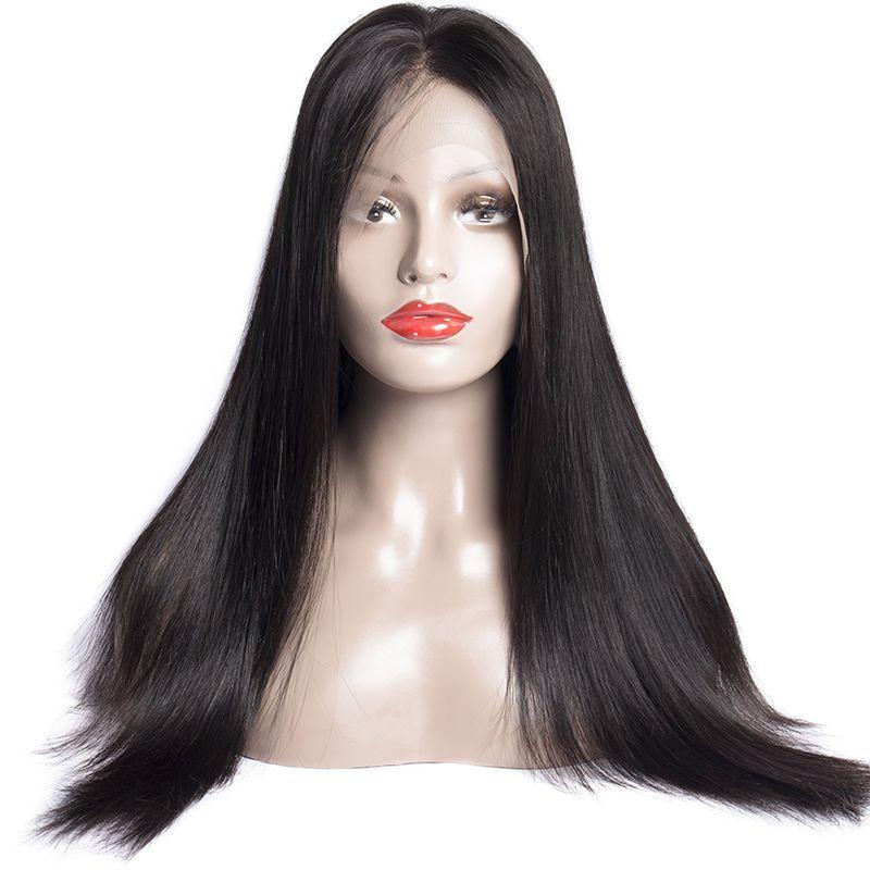 Full Frontal Ear to Ear Lace Wig - Straight 10-32 - Virgin Human Hair